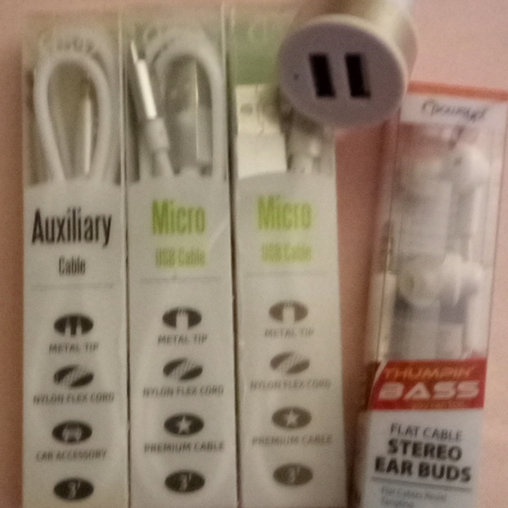 Having a sale on USB cords car chargers